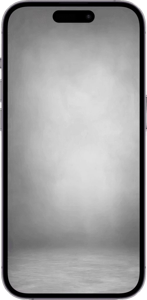 Phone frame background for virtual try-on showcase